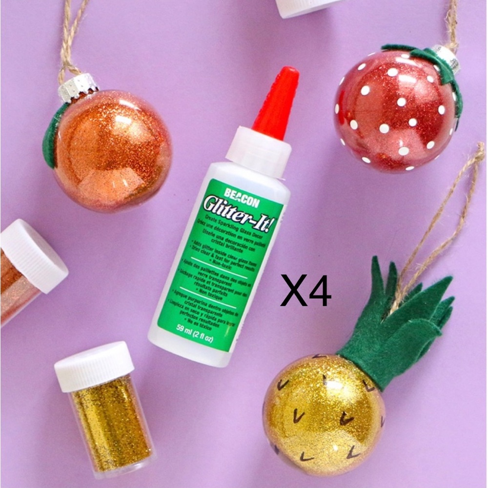 BEACON Glitter-It! Quick-Drying, Crystal Clear, Non-Toxic Glue